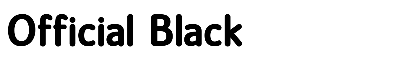 Official Black